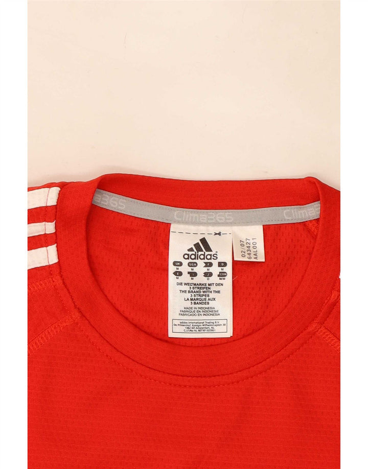 Camiseta Adidas Masculina Kruger Graphic Top Médio Poliéster Vermelho