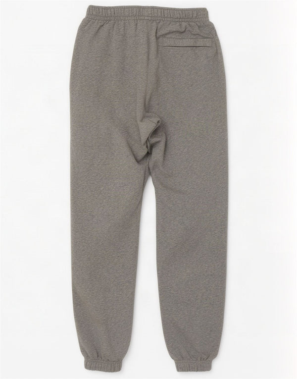 Calça de treino masculina Nike Joggers pequeno cinza manchado de algodão