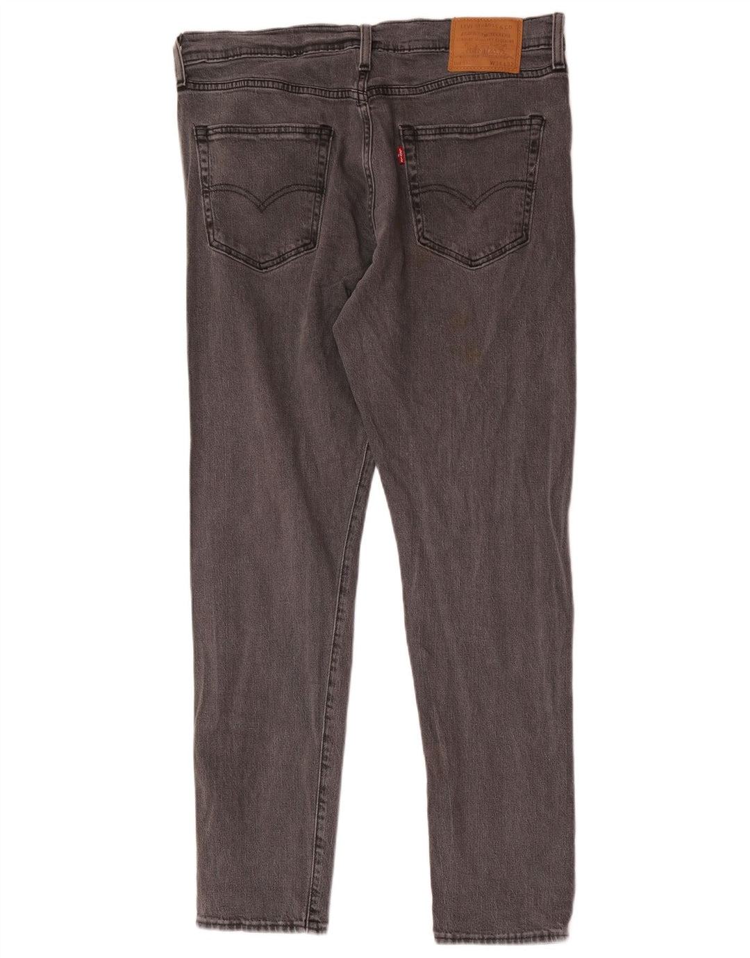 Calça jeans masculina Levi's 512 Slim Tapered W34 L32 cinza algodão