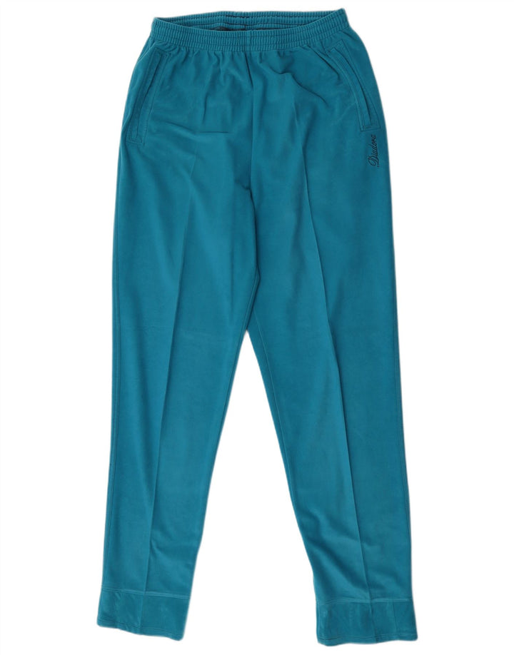 Calça de treino masculina Diadora grande poliéster azul