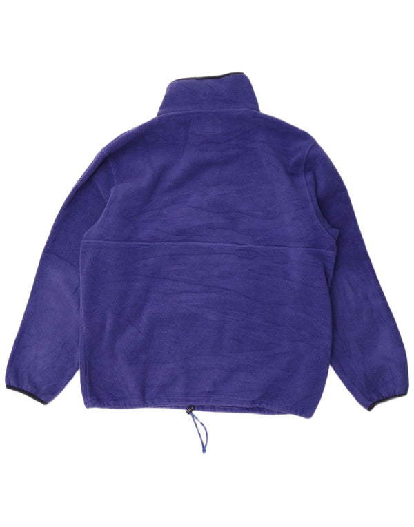 Suéter masculino Aesse de lã com zíper e gola XL azul poliéster