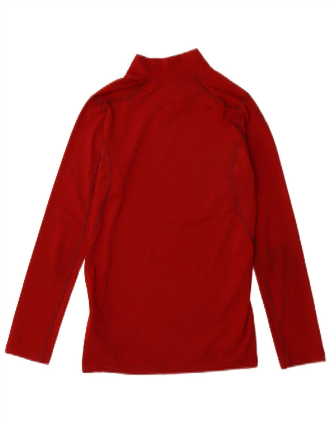 Nike Girls Dri Fit Top Manga Comprida 10-11 Anos Médio Borgonha Poliéster