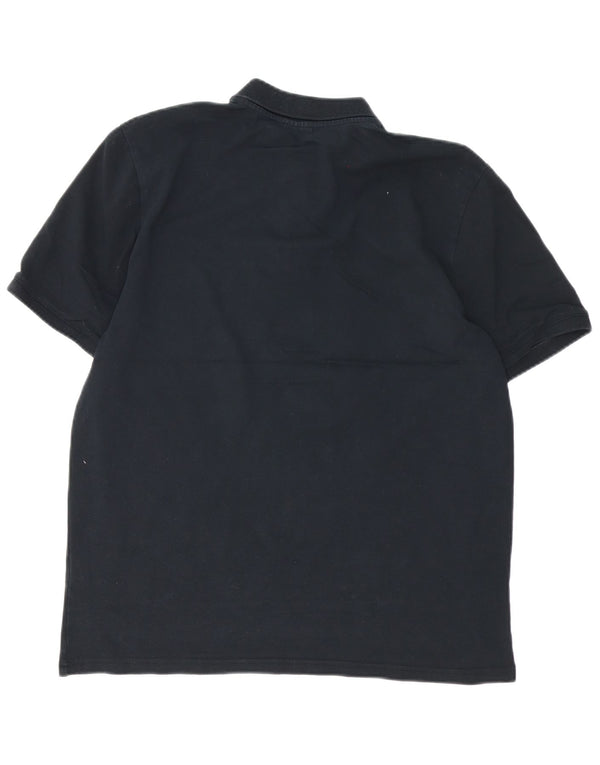 Camisa polo masculina Erima XL algodão preto