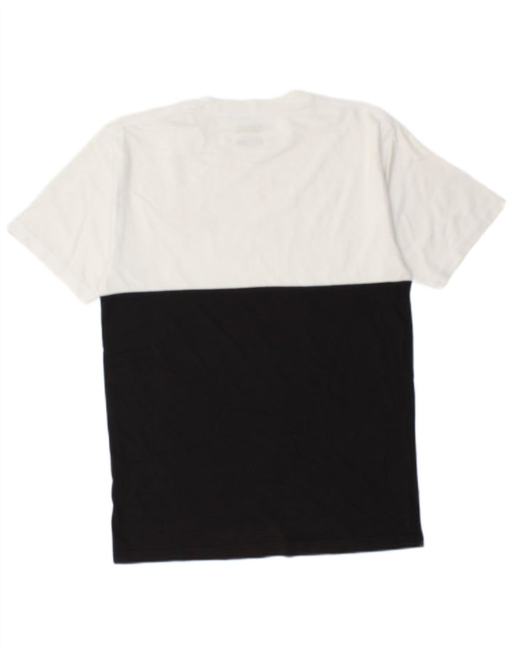 Camiseta Vans Masculina Classic Fit Top Pequeno Algodão Colorblock Branco