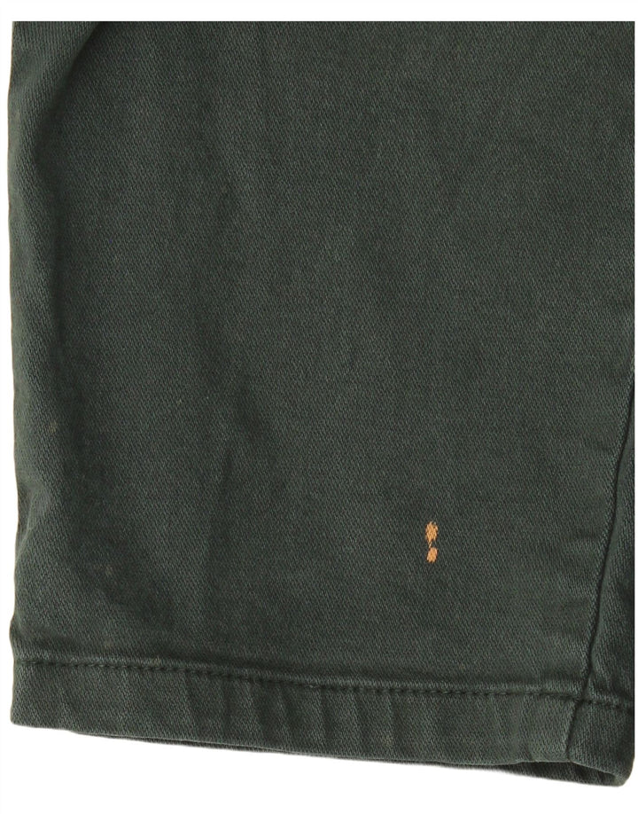 Calça jeans reta feminina Massimo Dutti EU 42 grande W32 L28 verde