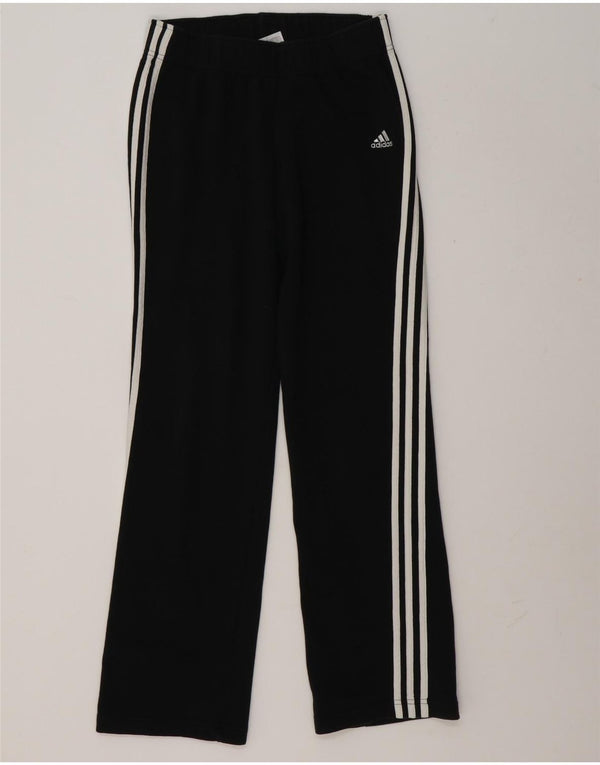 Adidas Womens Clima 365 Tracksuit Calças Reino Unido 14 Médio Preto Algodão