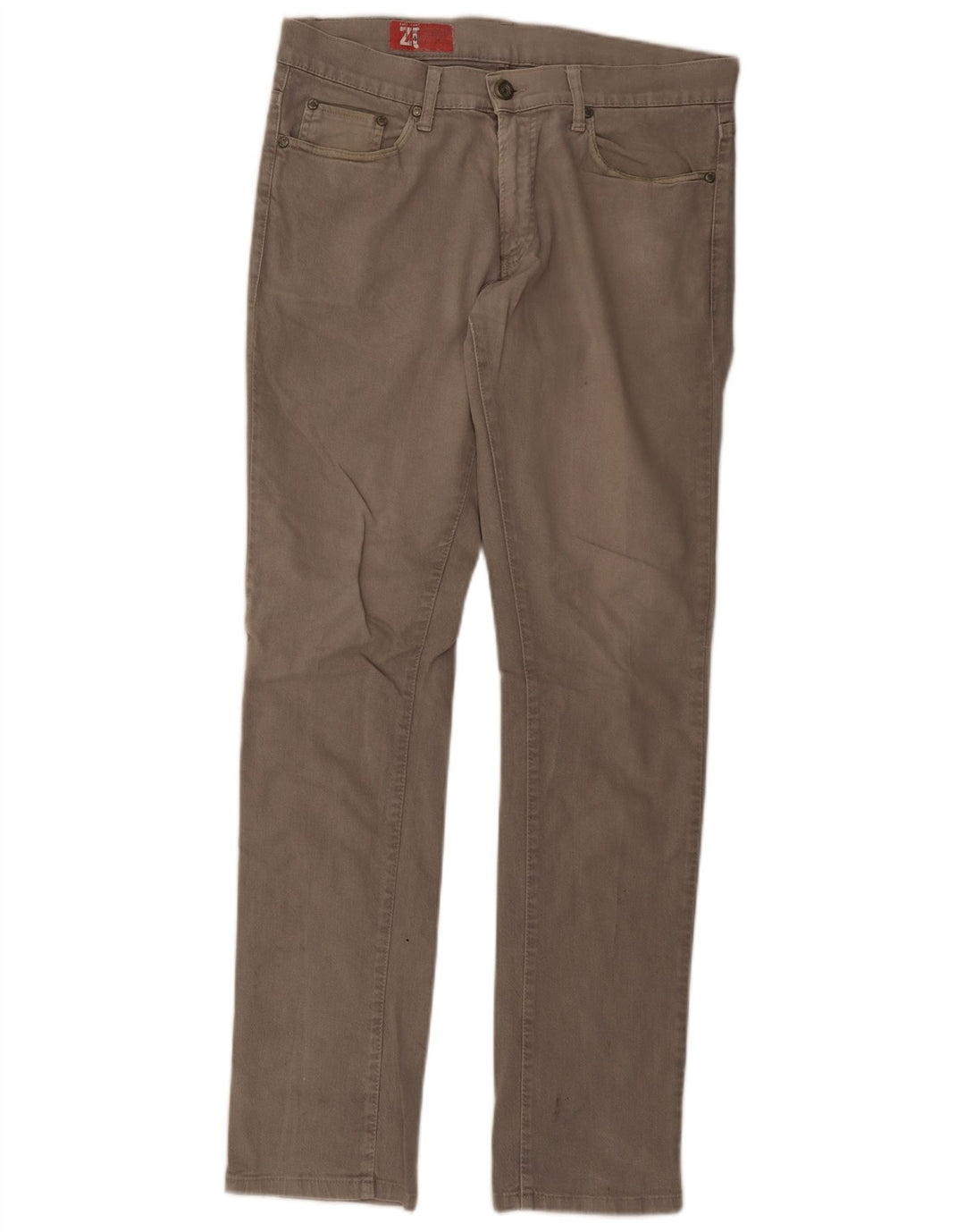 Zara Mens Slim Jeans W33 L33 Cinza Algodão