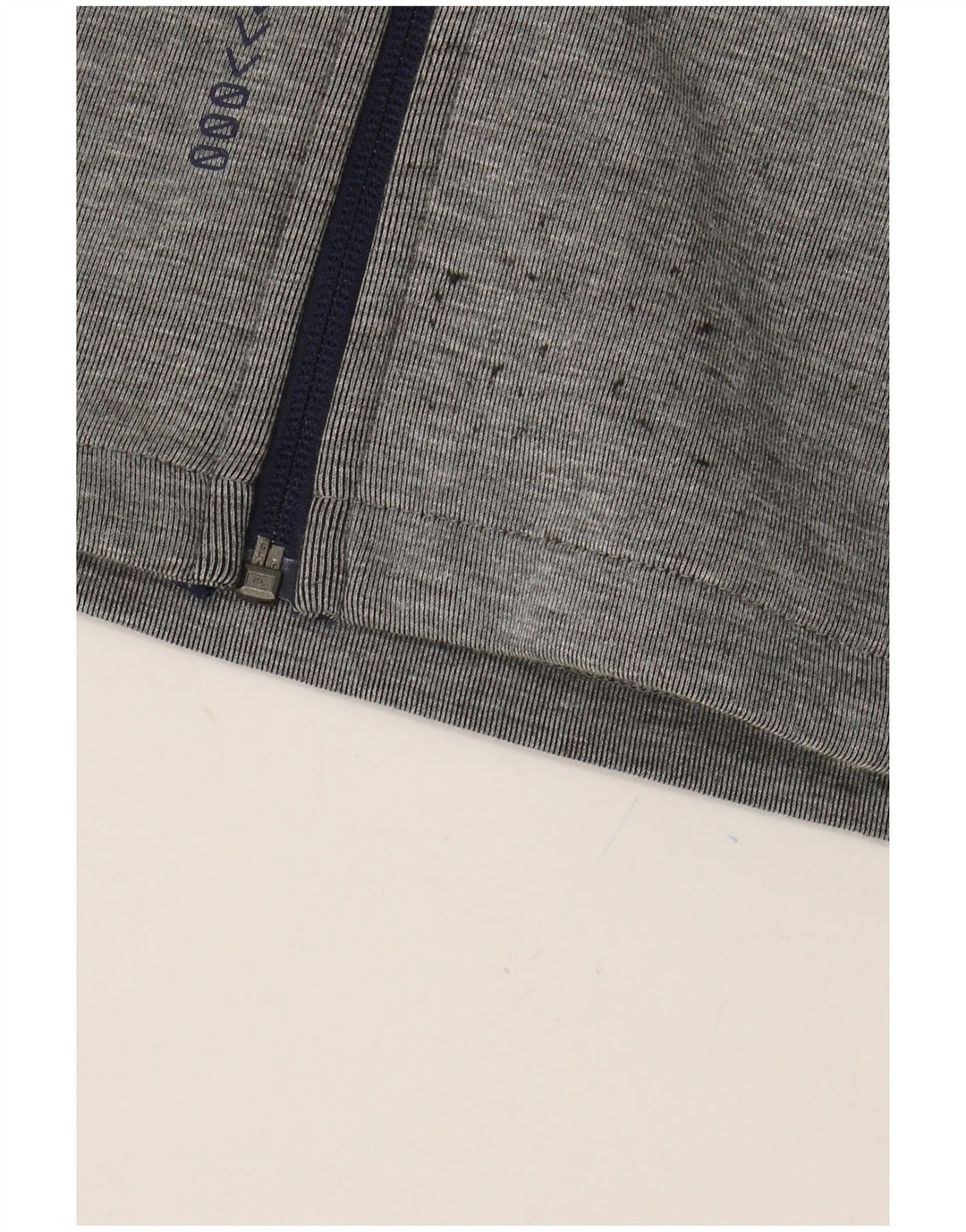 Suéter PUMA Boys Graphic Zip com capuz 9-10 anos cinza colorblock poliéster