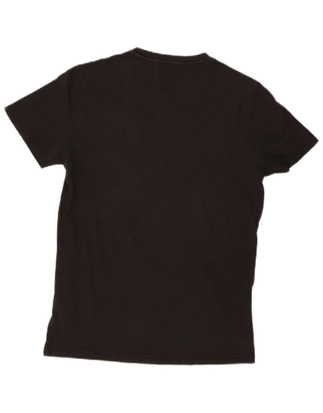 Camiseta masculina Tommy Hilfiger Top médio algodão preto