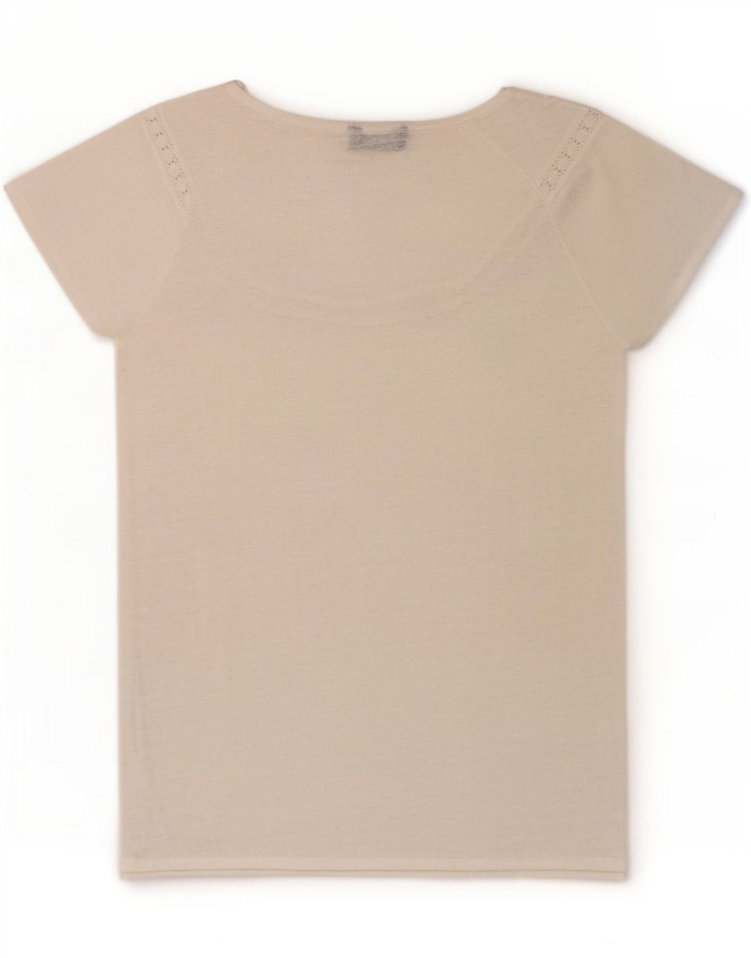 Blusa feminina Massimo Dutti UK 12 médio branco