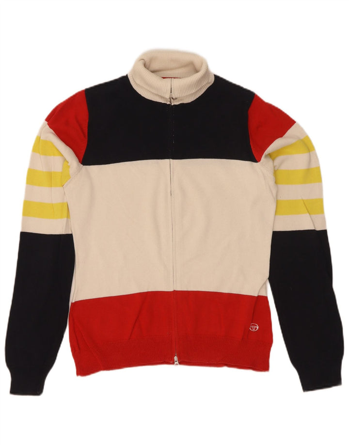 Suéter cardigã feminino Sergio Tacchini IT 44 médio multicolorido