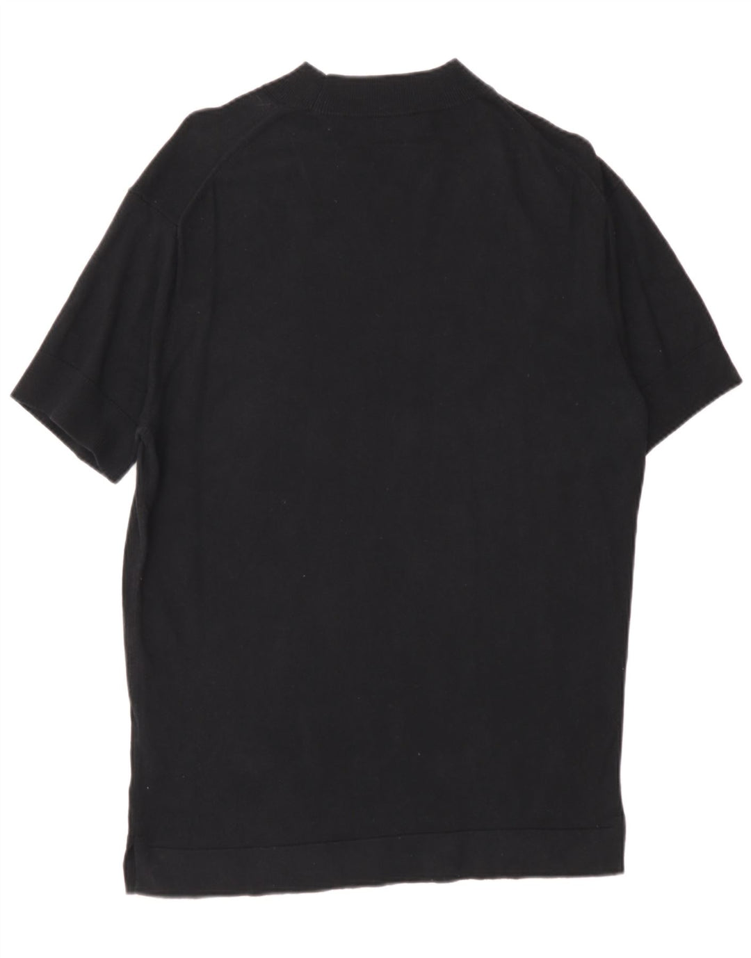 Camiseta masculina Zara Top XL algodão preto