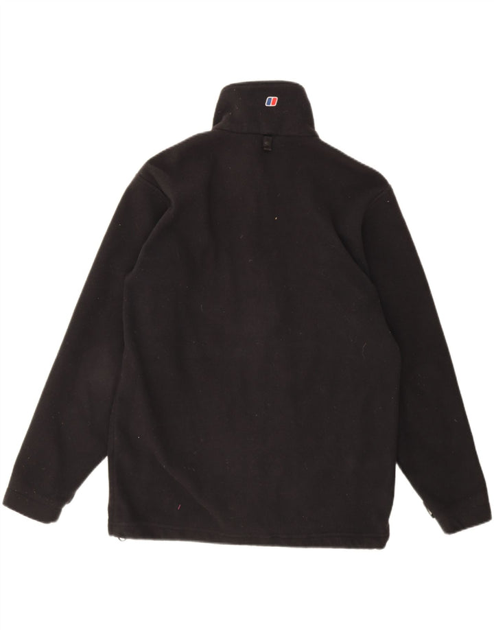 Jaqueta masculina Berghaus Liner Fleece UK 38 poliéster preto médio