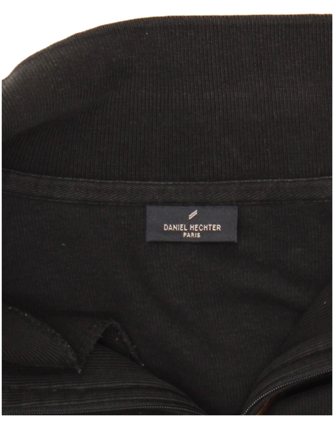 DANIEL HECHTER Masculino Paris Roll Neck Moletom Jumper IT 52 Grande Preto