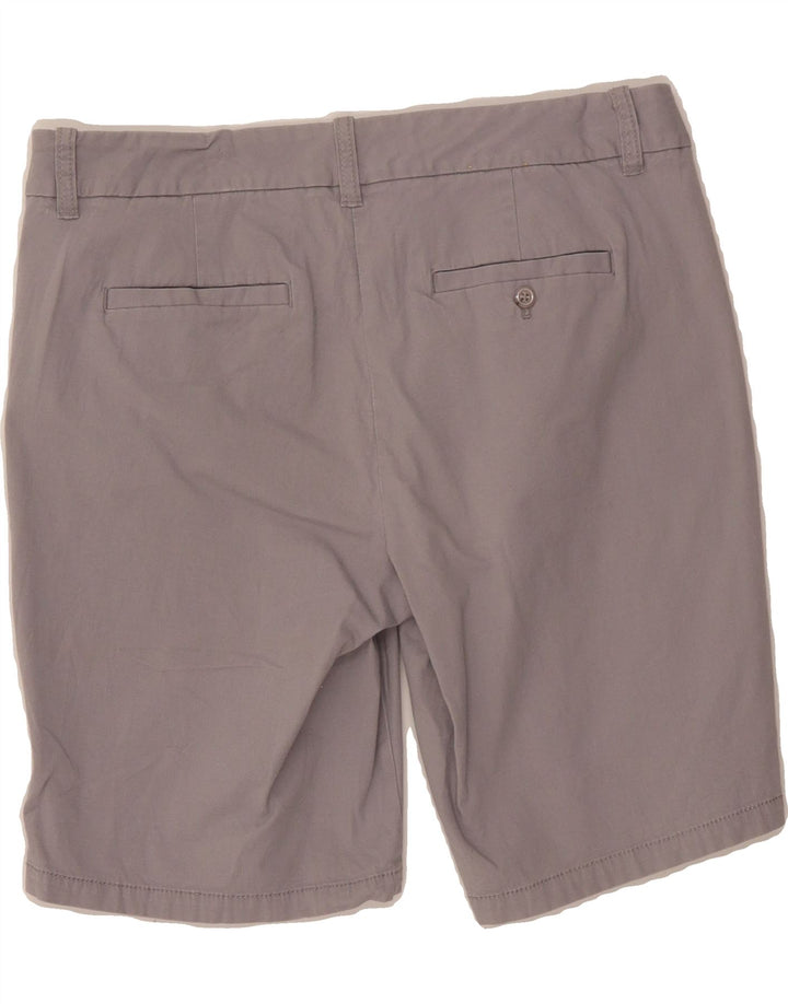 J. CREW Womens Bermuda Shorts US 4 Small W32  Grey Cotton Vintage J. Crew and Second-Hand J. Crew from Messina Hembry 