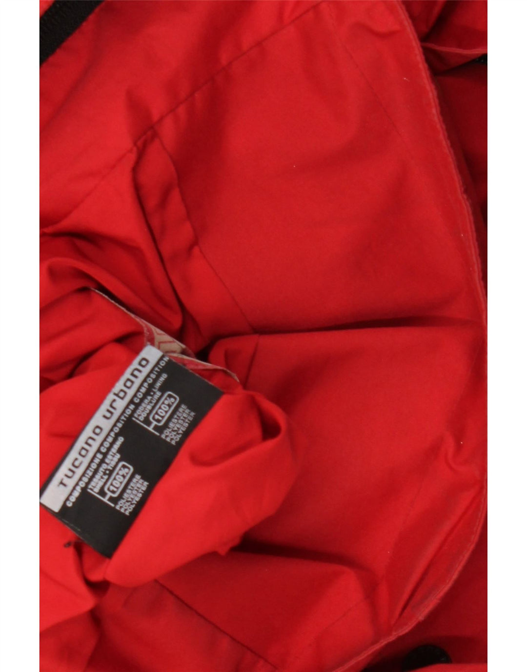 Jaqueta utilitária masculina Tucano Urbano UK 44 2XL poliéster vermelho