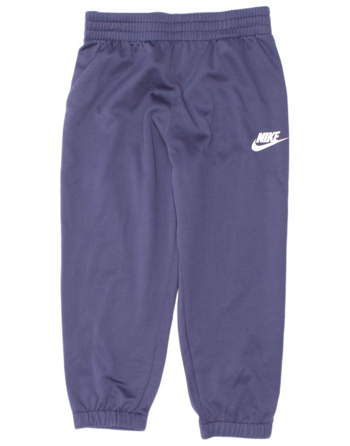 Calça de treino Nike Boys Joggers 4-5 anos pequeno azul marinho poliéster