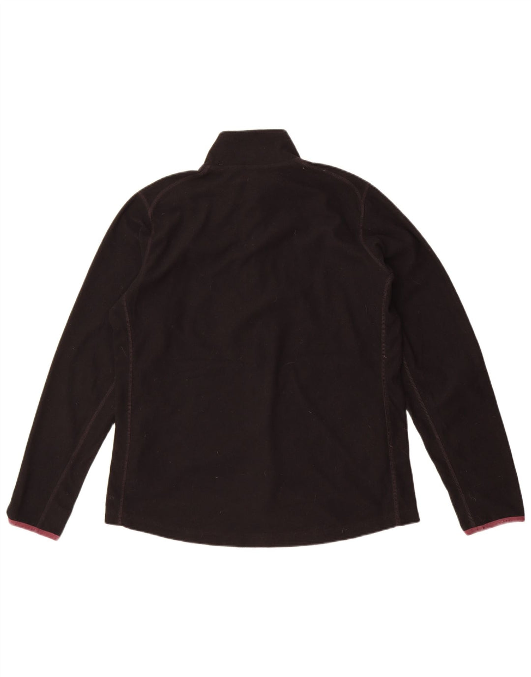 Rohan Womens Tracksuit Top Jacket UK 16 Grande Poliéster Preto