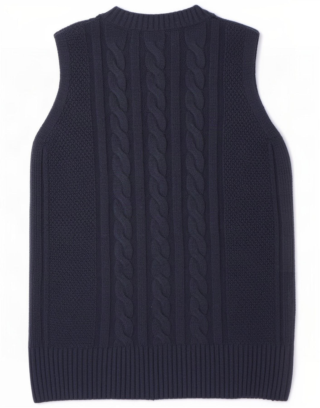 Regata feminina Marks & Spencer com colete UK 10 poliéster azul marinho pequeno