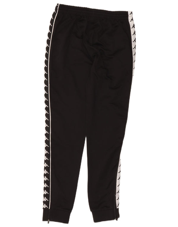 Calça de treino feminina Kappa Joggers UK 10 Small Black Colourblock