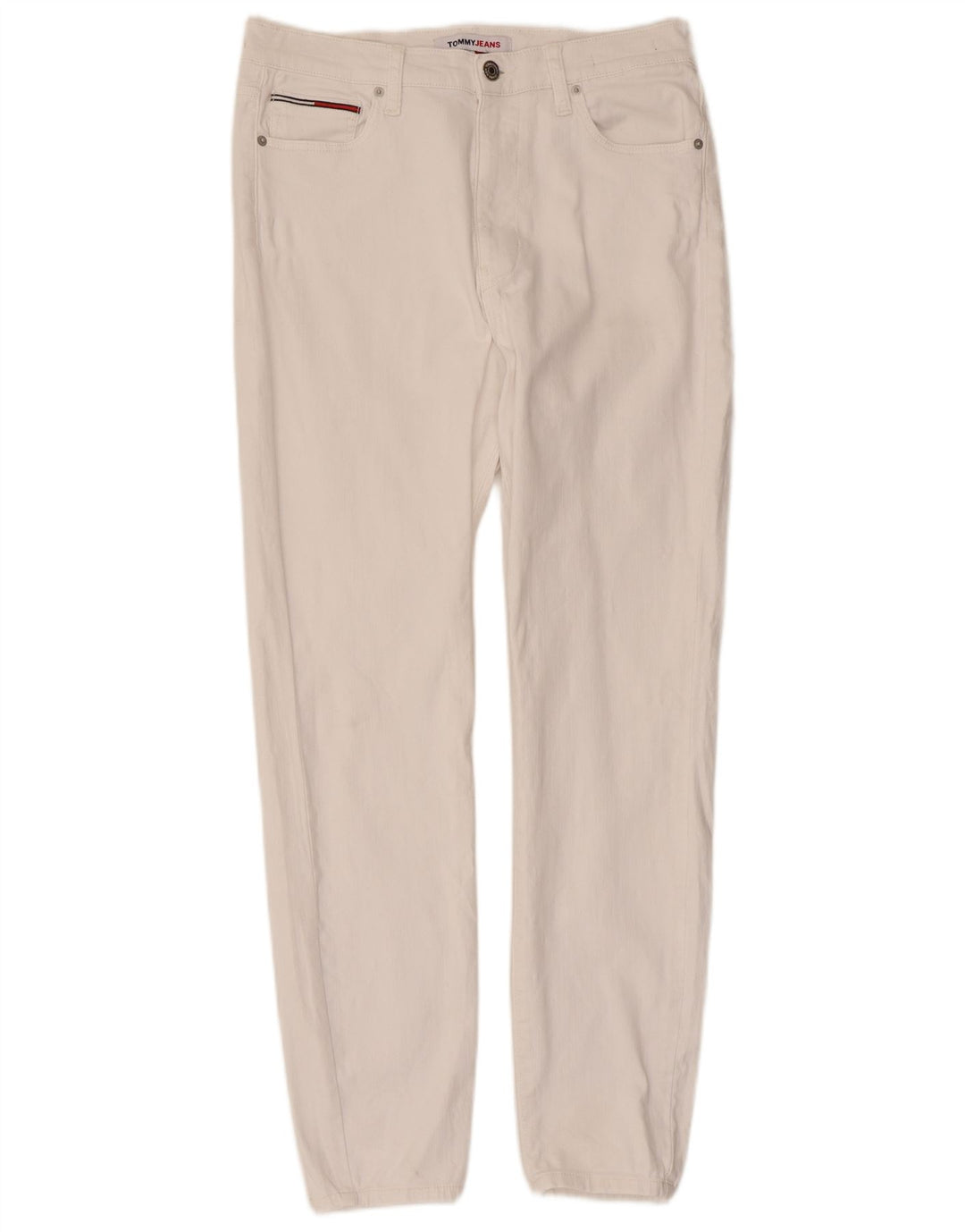 Tommy Hilfiger Jeans Slim Feminino W32 L30 Algodão Branco