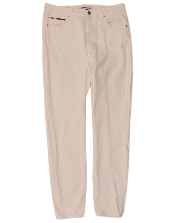 Tommy Hilfiger Jeans Slim Feminino W32 L30 Algodão Branco