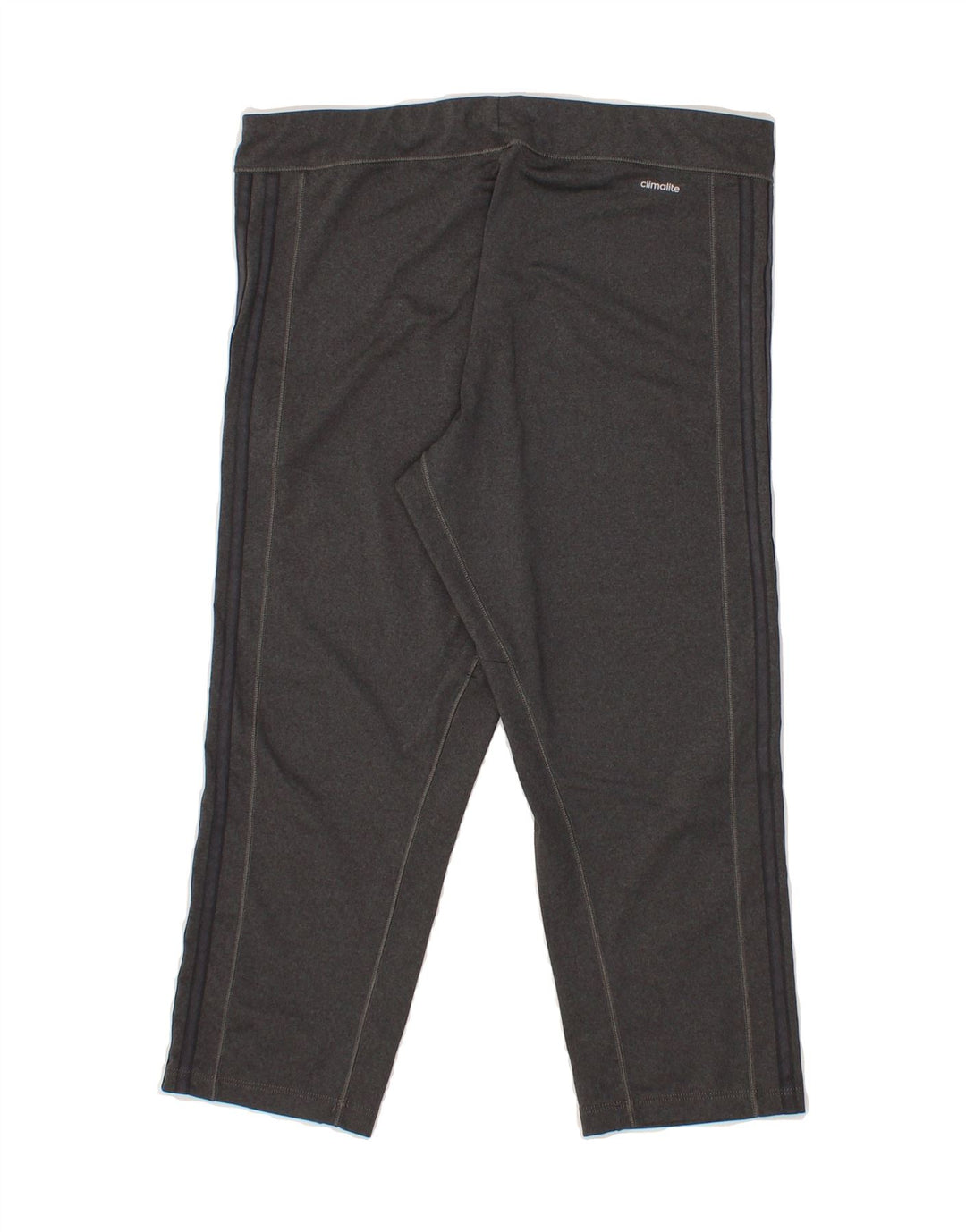 ADIDAS Womens Climalite Capri Leggings UK 12/14 Medium  Grey Vintage Adidas and Second-Hand Adidas from Messina Hembry 