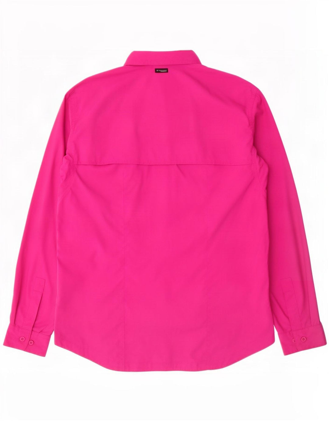 Camisa feminina Columbia UK 16 grande rosa nylon