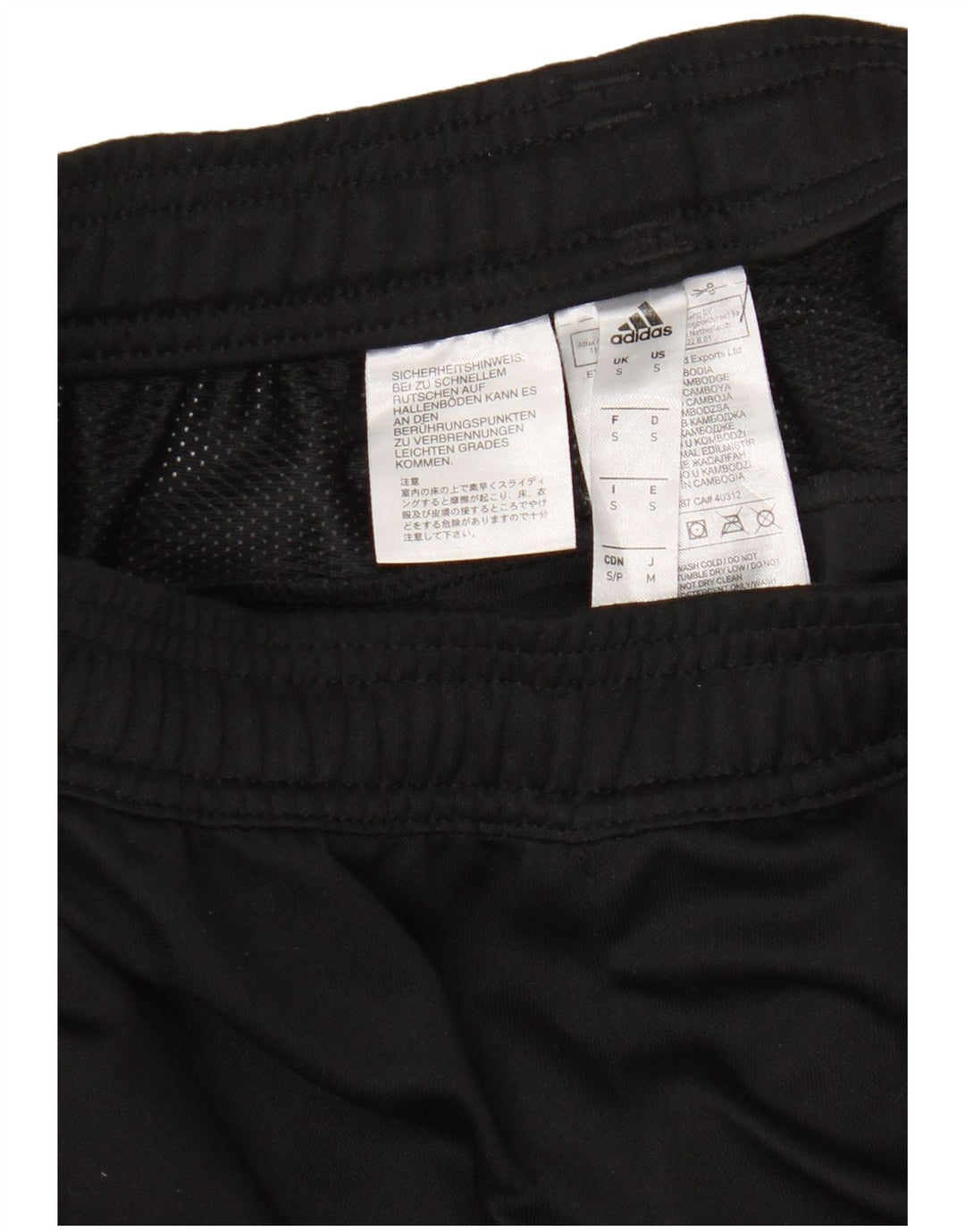 Calça Adidas Mens Climacool Treino Pequeno Poliéster Preto