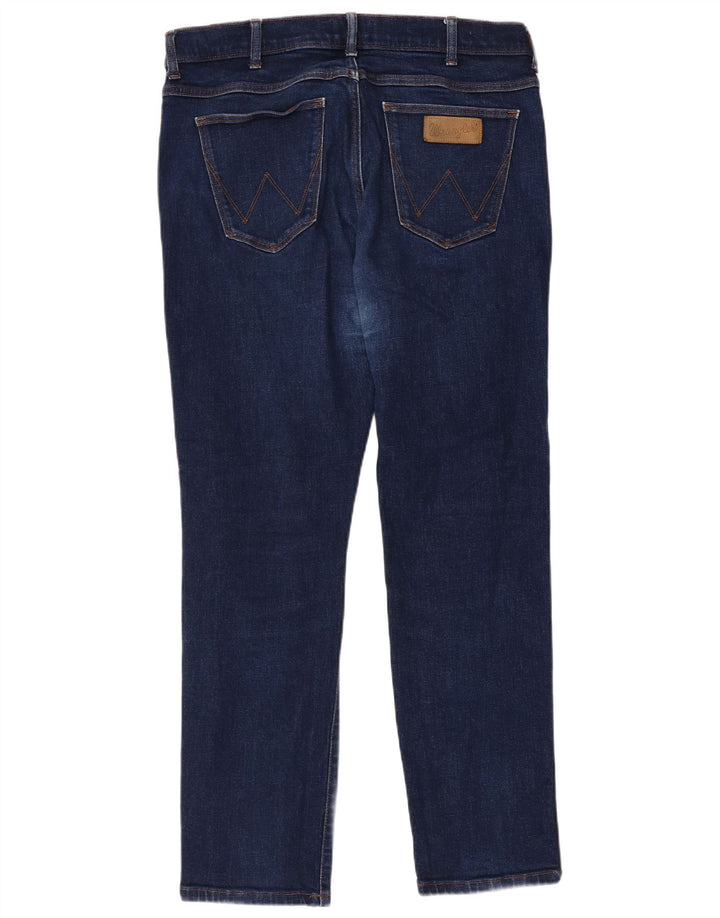 Wrangler Mens Larston Slim Jeans W36 L32 Azul