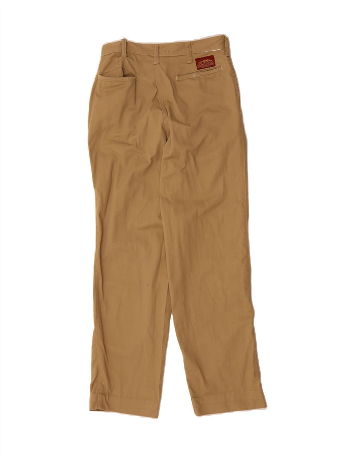 VINTAGE Mens Straight Chino Trousers W30 L31 Beige Vintage Vintage and Second-Hand Vintage from Messina Hembry 
