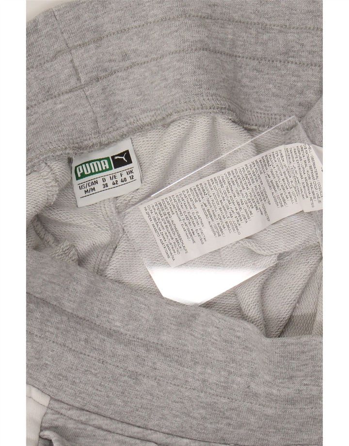 Calça de treino feminina PUMA Joggers UK 12 cinza médio colorblock