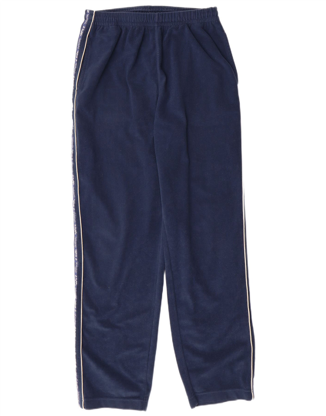 Calça de treino masculina de lã de treinamento LOTTO Reino Unido 40/42 azul marinho médio