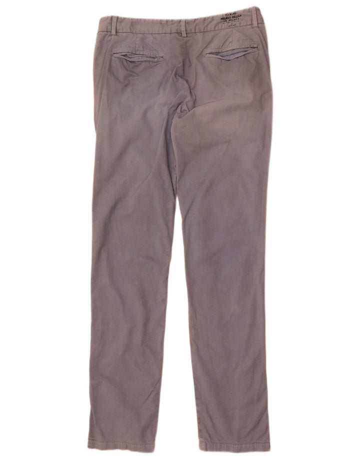 Calça Chino Masculina Slim Iceberg IT 48 Médio W32 L34 Algodão Cinza
