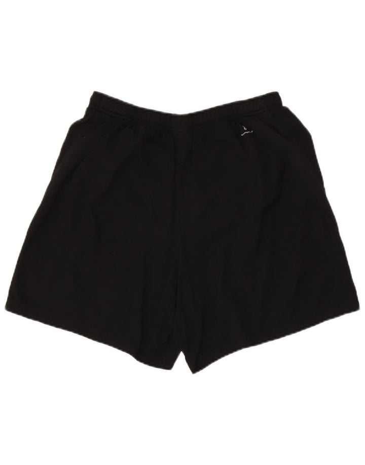Shorts esportivos masculinos New Balance grandes pretos
