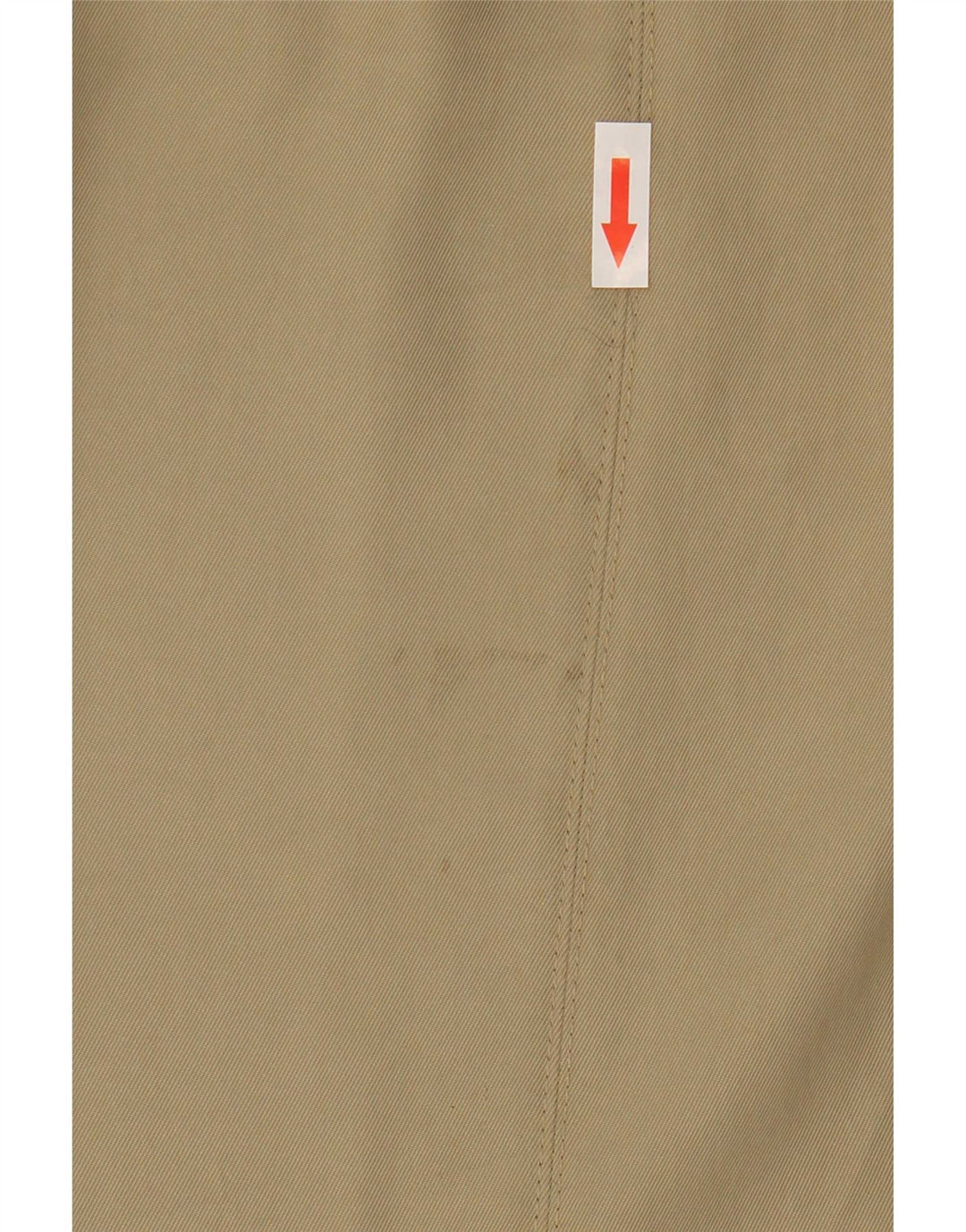 Zara Calça jogger feminina casual médio W28 L26 poliéster cáqui