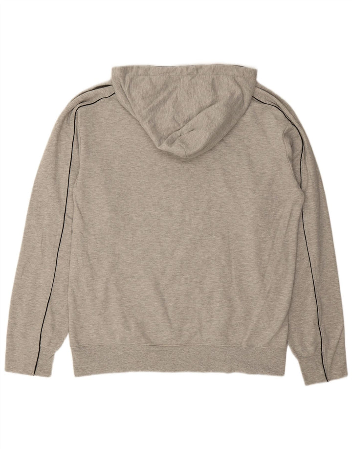 ASICS Mens Graphic Hoodie Jumper XL Cinza