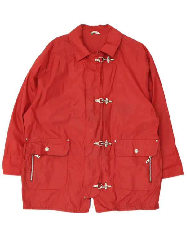 Casaco feminino C&A novo e rápido de grandes dimensões Reino Unido 16 grande algodão vermelho
