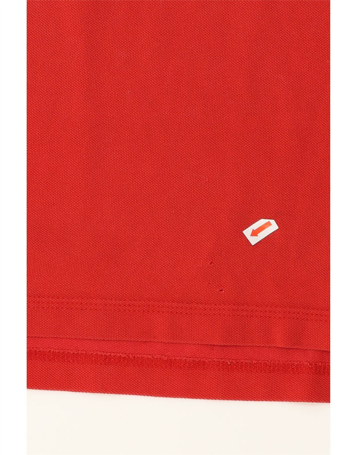 ADIDAS Mens Polo Shirt Small Red Cotton Vintage Adidas and Second-Hand Adidas from Messina Hembry 