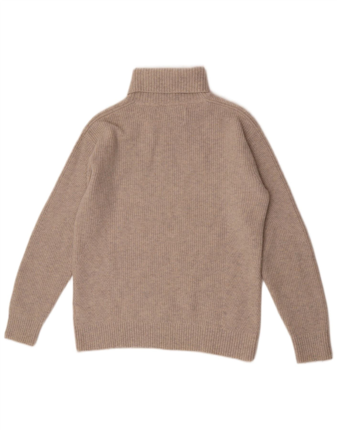 Suéter masculino Calvin Klein Jeans com gola redonda e lã bege médio