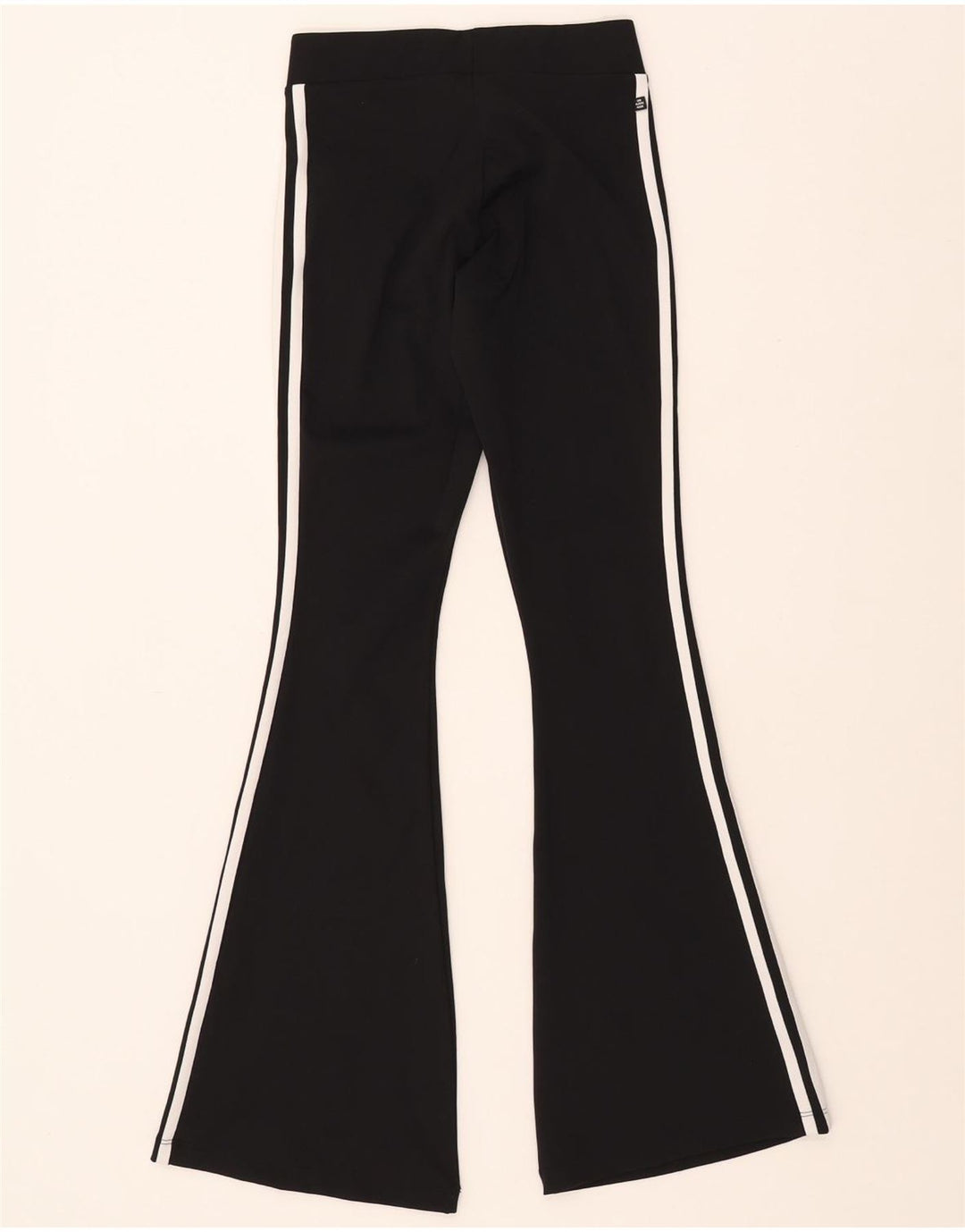 ADIDAS Womens Flare Leggings UK 6 XS Preto Poliéster