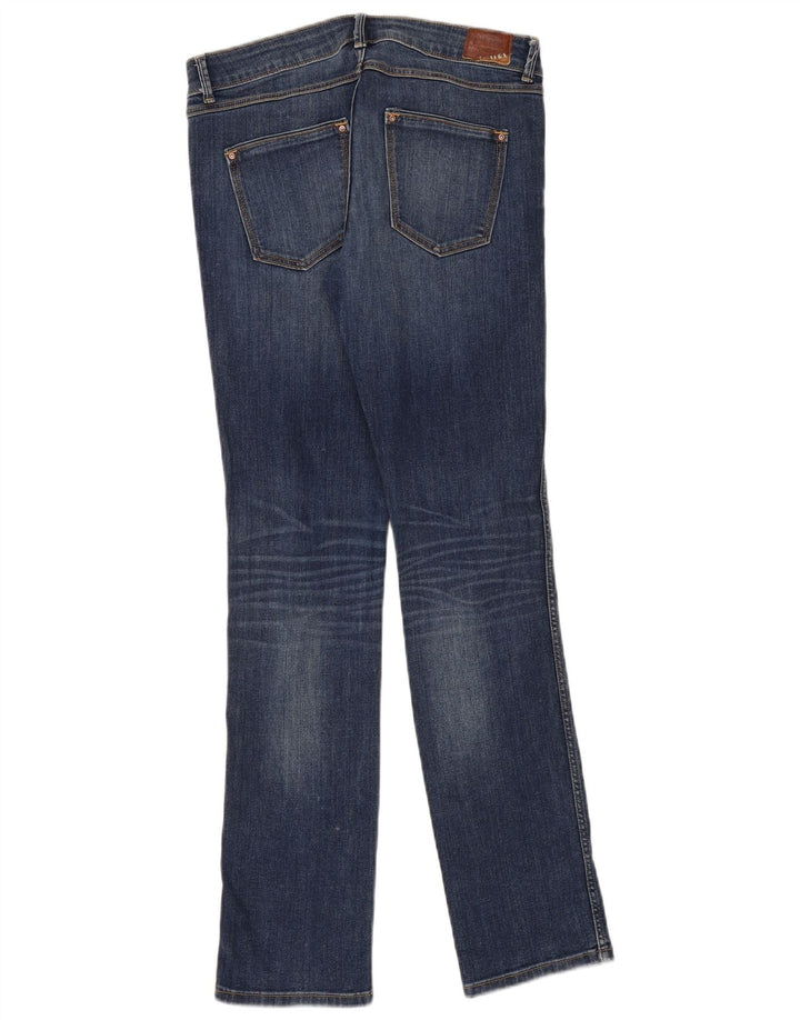 Zara Jeans Slim Feminino EU 38 Pequeno W28 L31 Azul