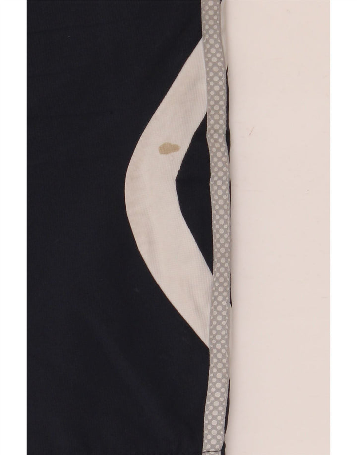 Shorts esportivos masculinos Adidas grandes poliéster azul marinho