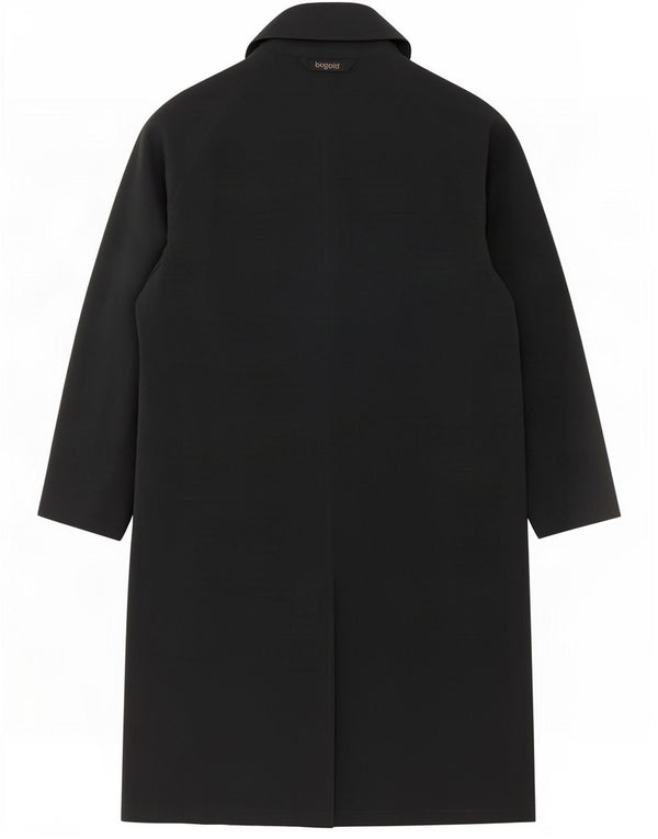 Bugatti Mens Overcoat IT 56 3XL Poliéster Preto
