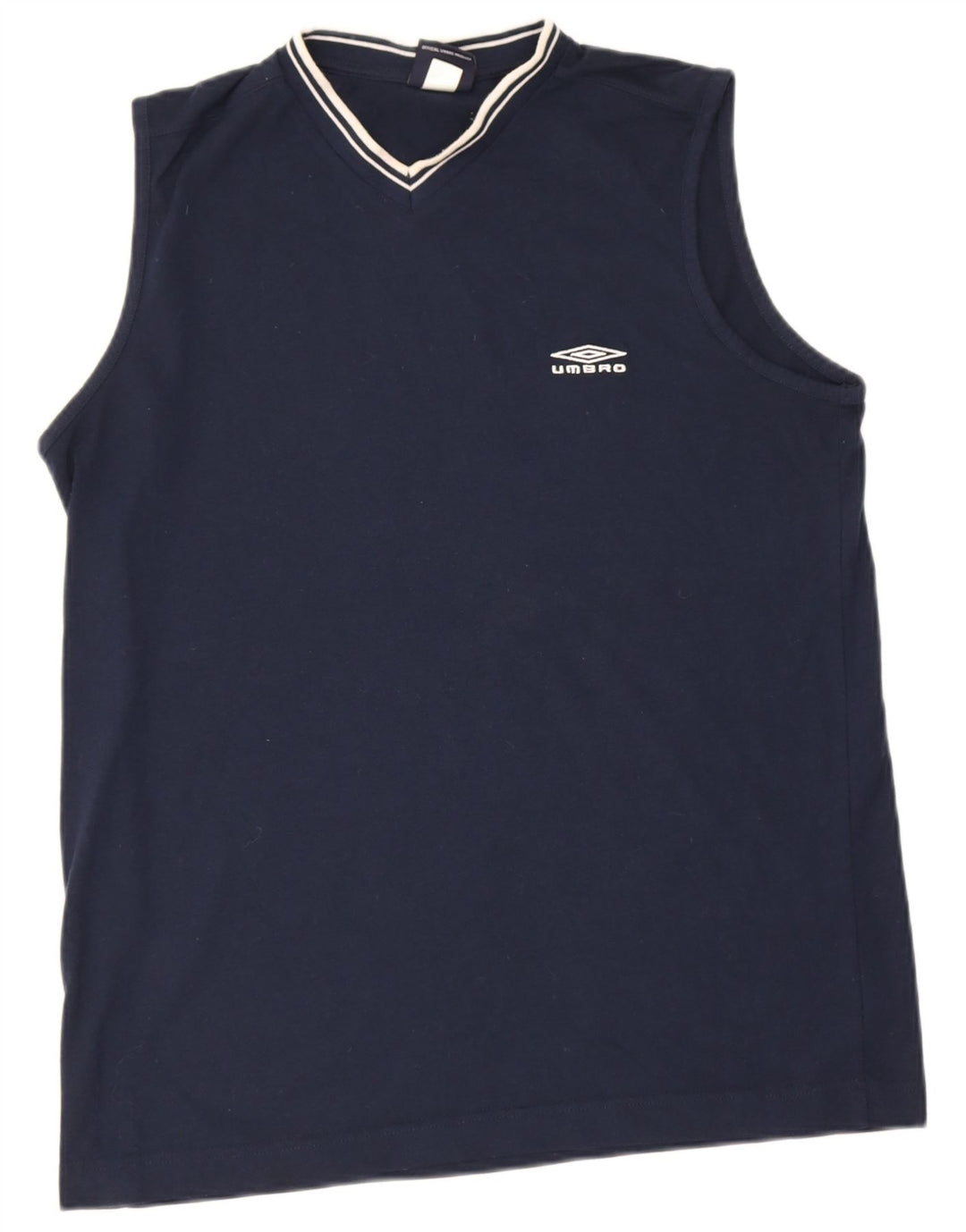 Umbro Colete Masculino Top Grande Poliéster Azul Marinho
