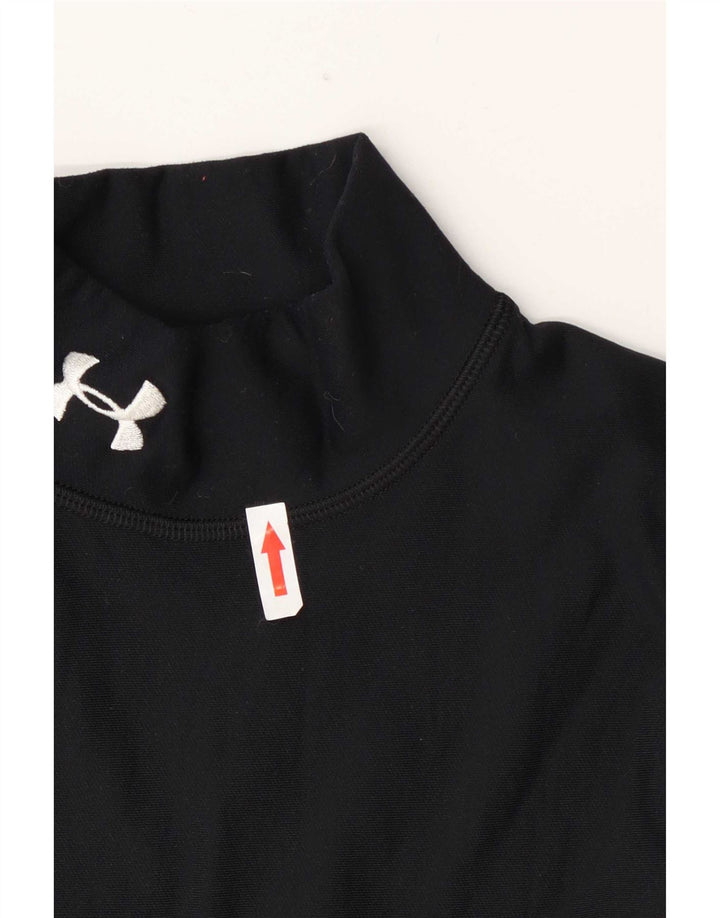 Under Armour Masculino Cold Gear Top Manga Longa Pequeno Azul Marinho Nylon