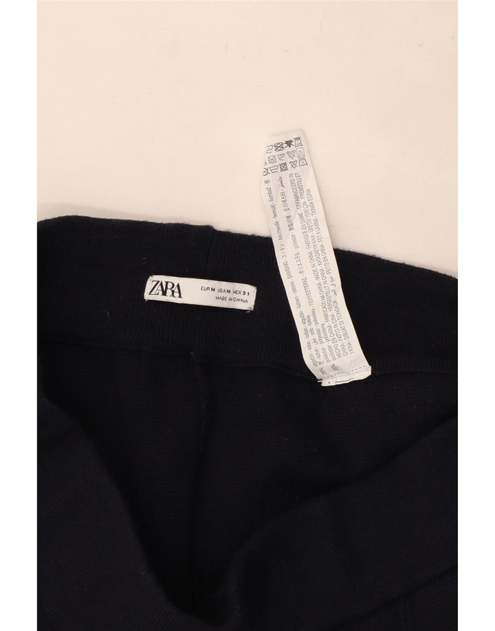 Zara Shorts masculino casual médio W31 algodão azul marinho