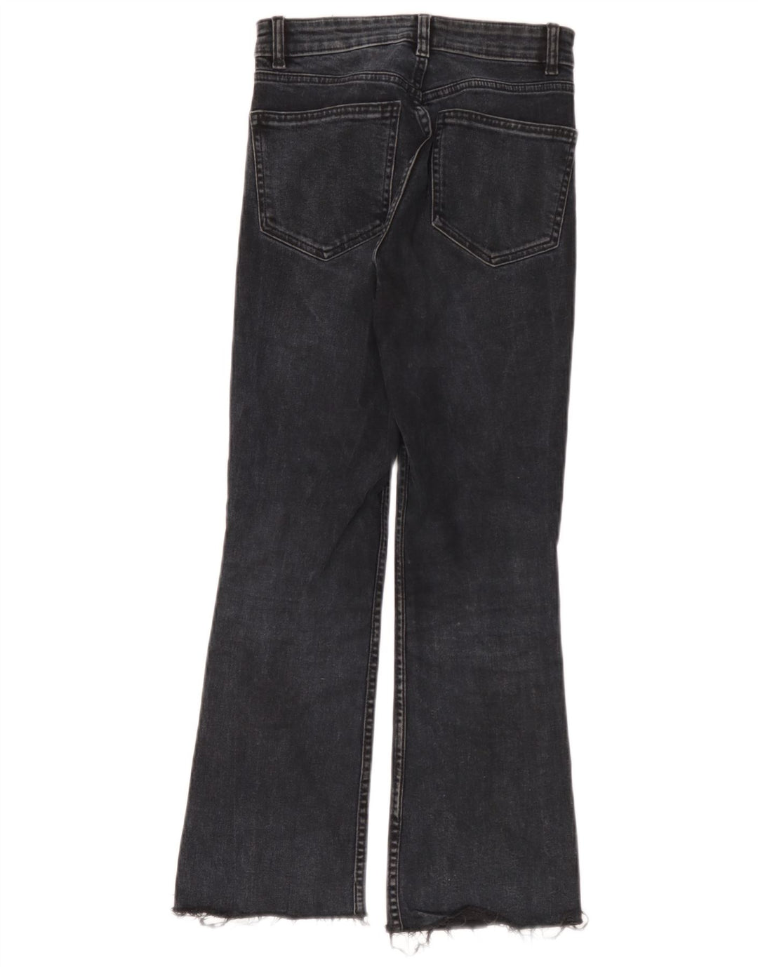 Zara Jeans feminino queimado EU 38 pequeno W28 L26 preto