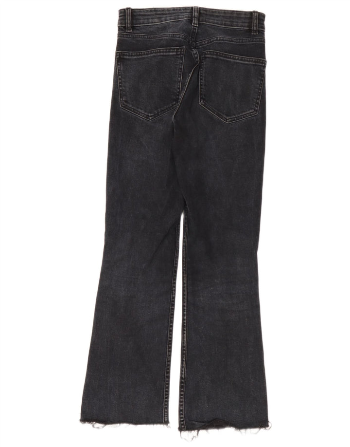 Zara Jeans feminino queimado EU 38 pequeno W28 L26 preto
