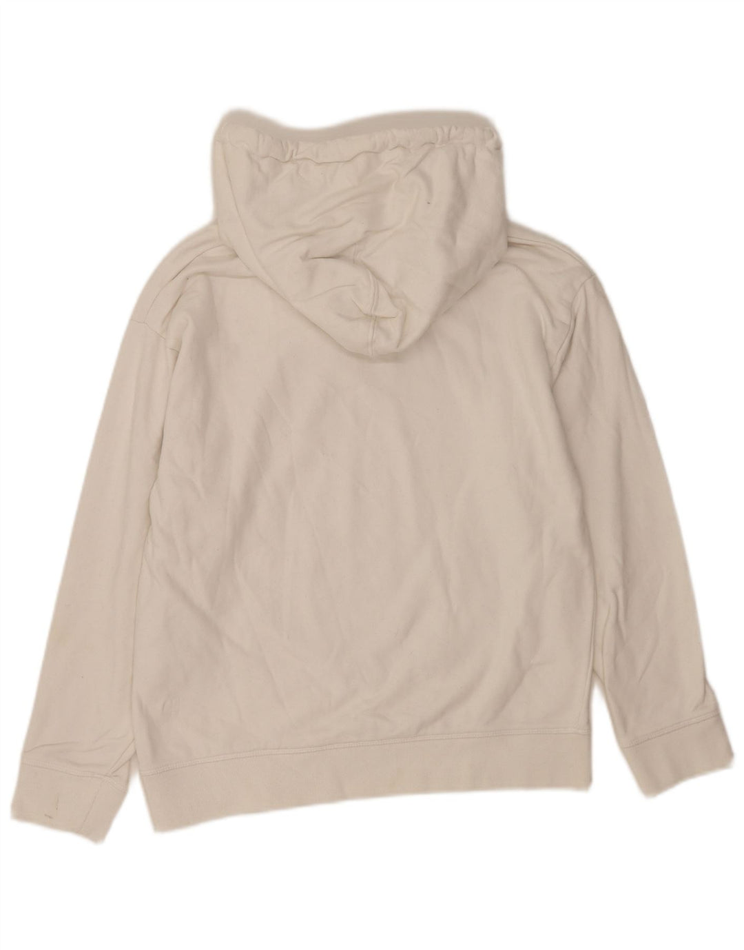 Suéter com capuz gráfico masculino Levi's pequeno algodão branco